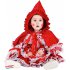 Costume di carnevale PICCOLA CAPPUCCETTO ROSSO LUSSO